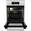 Κουζίνα Ελεύθερη Με Κεραμικές Εστίες Gorenje GEC5C41WG, 50cm, Λευκή