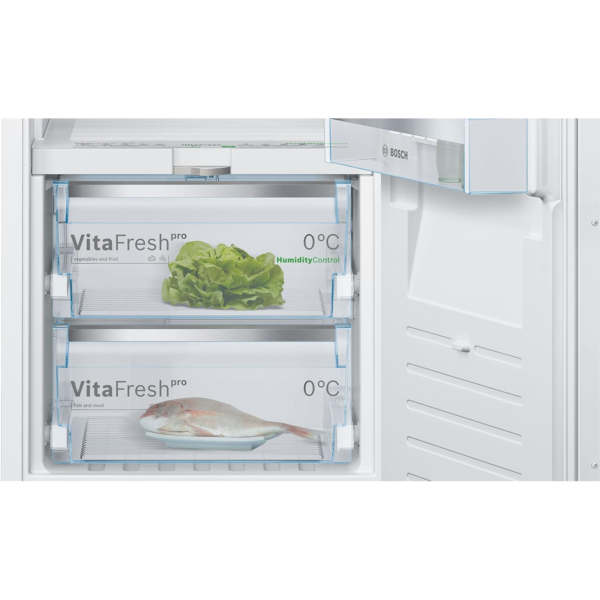Εντοιχιζόμενο ψυγείο, Bosch KIF52AFF0 Σειρά 8, εσοχή 140 x 56 cm 204 L