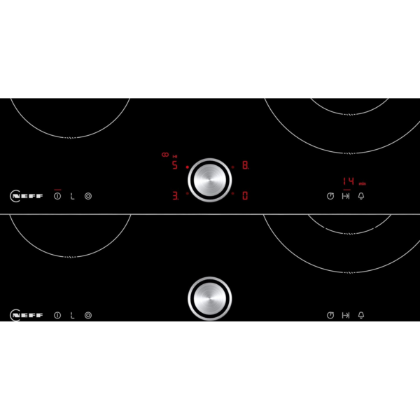 Κεραμική Εστία NEFF T16FTN1L0, N 70, χωρίς πλαίσιο, Μαύρο