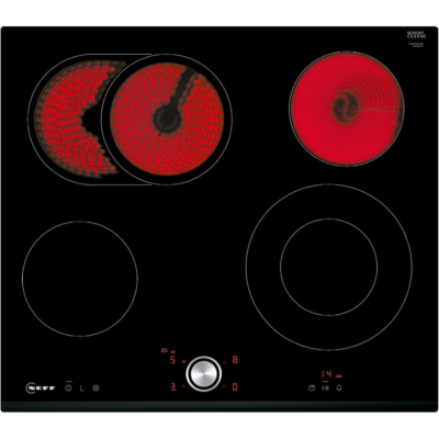 Κεραμική Εστία NEFF T16FTN1L0, N 70, χωρίς πλαίσιο, Μαύρο