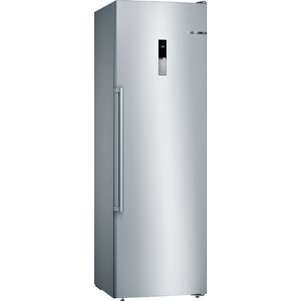 Ελεύθερος καταψύκτης, Bosch GSN36BIFV NoFrost, IceTwister, ανοξείδωτο ατσάλι με προστασία από δακτυλικά αποτυπώματα