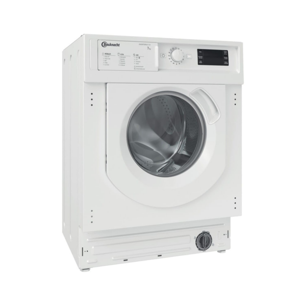 Εντοιχιζόμενο Πλυντήριο Ρούχων, 7 kg, Bauknecht BI WMBG 71483E DE N, Πολλαπλή Προστασία Νερού