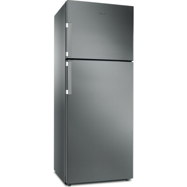 WHIRLPOOL Ψυγείο Δίπορτο 423lt Total NoFrost Activ0° FreshBox+ Υ180xΠ70xΒ72.5εκ. Inox WT70I 832 X