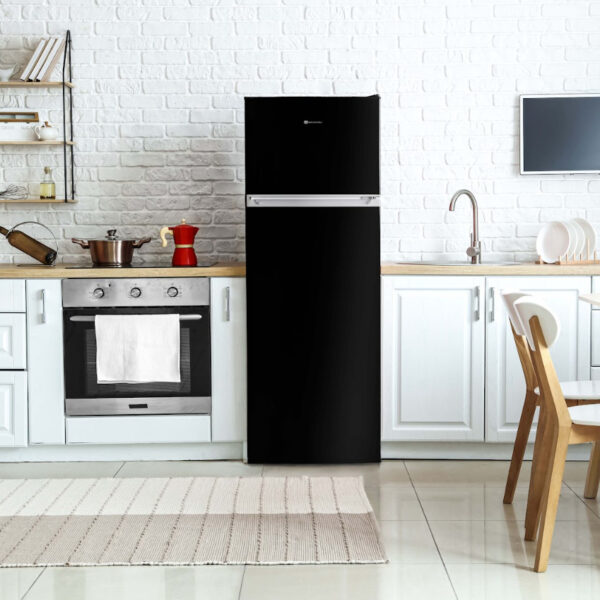 MORRIS Ψυγείο Δίπορτο 213lt Υ144xΠ57xΒ54εκ. Μαύρο B72212ETL