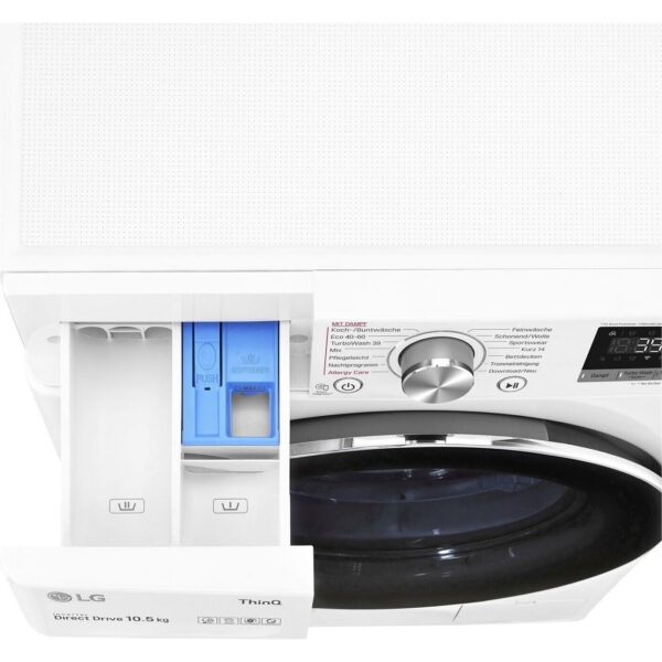 Πλυντήριο Ρούχων Εμπρόσθιας Φόρτωσης LG 11kg 1400 Στροφών Τεχνολογία ατμού F4WR7012