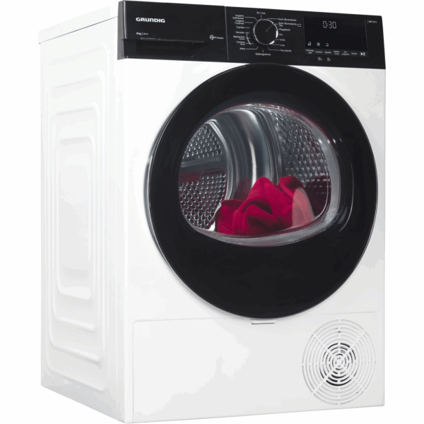 GRUNDIG Στεγνωτήριο 9kg GentleWave Xpress Super Short Dryier A+++ με Αντλία Θερμότητας GT55924F14