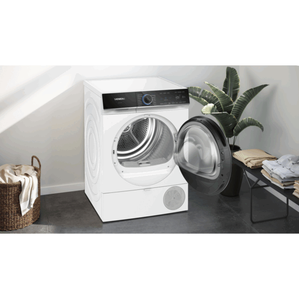 SIEMENS Στεγνωτήριο 9kg iQ700 Wi-Fi Self-cleaning Anti-vibration system A+++ με Αντλία Θερμότητας WQ46B2C40