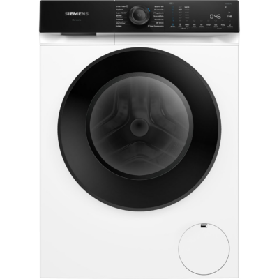 Πλυντήριο Ρούχων Εμπρόσθιας Φόρτωσης SIEMENS iQ500 9kg 1400 σ. Λευκό/Μαύρο WG44H2MECO