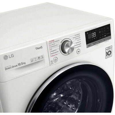 Πλυντήριο Ρούχων Εμπρόσθιας Φόρτωσης LG 11kg 1400 Στροφών Τεχνολογία ατμού F4WR7012