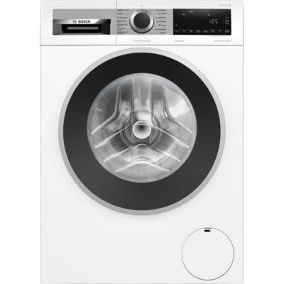 Πλυντήριο ρούχων Bosch Series 6 WGG244140, Εμπρόσθια φόρτωση με χωρητικότητα 9 kg, 1400 στροφές/λεπτό, Κατασκευασμένο στη Γερμανία, ActiveWater Plus, Speed ​​Perfect, Λειτουργία AntiStain, Λειτουργία αναπλήρωσης, 60 cm, Ενεργειακή κλάση A