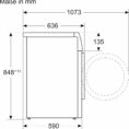 Πλυντήριο ρούχων Bosch Series 6 WGG244140, Εμπρόσθια φόρτωση με χωρητικότητα 9 kg, 1400 στροφές/λεπτό, Κατασκευασμένο στη Γερμανία, ActiveWater Plus, Speed ​​Perfect, Λειτουργία AntiStain, Λειτουργία αναπλήρωσης, 60 cm, Ενεργειακή κλάση A