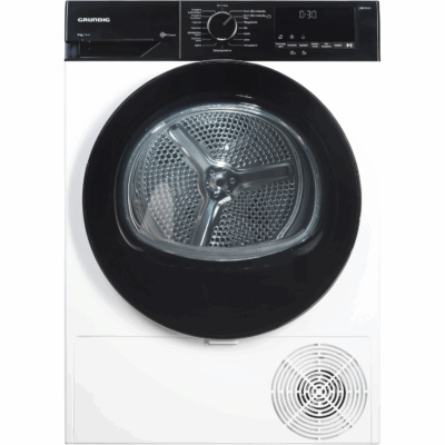 GRUNDIG Στεγνωτήριο 9kg GentleWave Xpress Super Short Dryier A+++ με Αντλία Θερμότητας GT55924F14