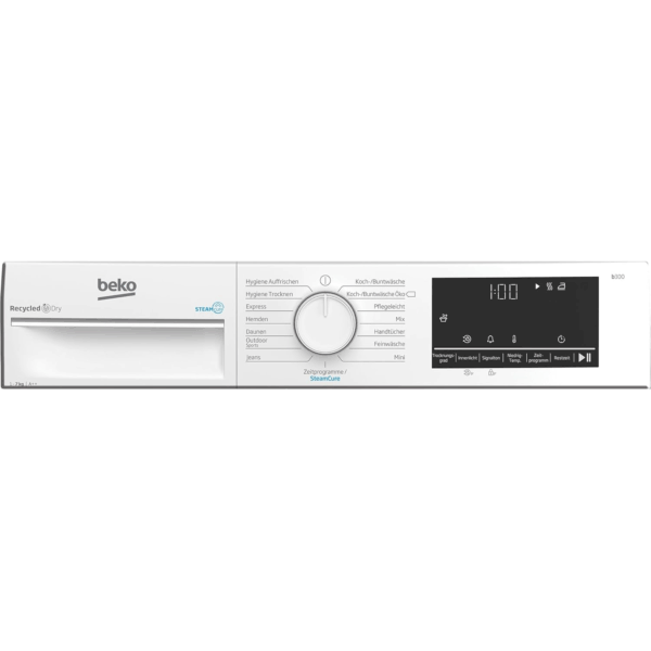 ΒΕΚΟ Στεγνωτήριο 7kg AquaWave SteamCure IronFinish A++ με Αντλία Θερμότητας B3T41239