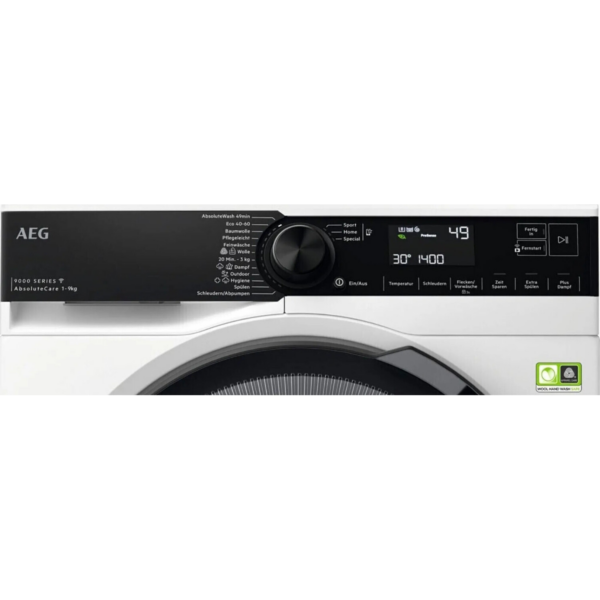 AEG Πλυντήριο Ρούχων Εμπρόσθιας Φόρτωσης LR9W75490 WiFi 9,0 kg 1400 rpm