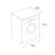 TEKA Στεγνωτήριο 9kg ECO mode A+++ με Αντλία Θερμότητας WMK 40940 WH