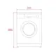 TEKA Στεγνωτήριο 9kg ECO mode A+++ με Αντλία Θερμότητας WMK 40940 WH
