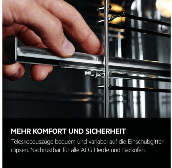 Σετ Εντοιχιζόμενος Φούρνος AEG OU5AE20SM 5000 SurroundCook® +συμπεριλαμβανομένης της εστίας AEG HE604062XB